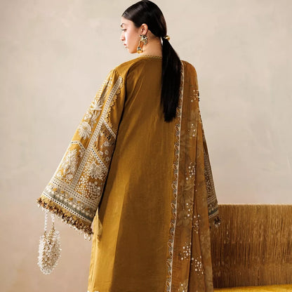 Luxury Embroidered Lawn Suit – 3 Piece (Stitched / Unstitched)