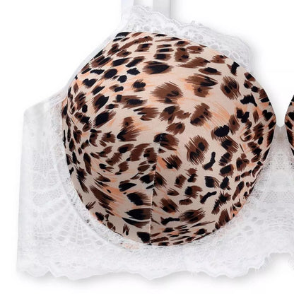 Secret Garden Lace Cheetah Bra & Panty Set – 2 Piece