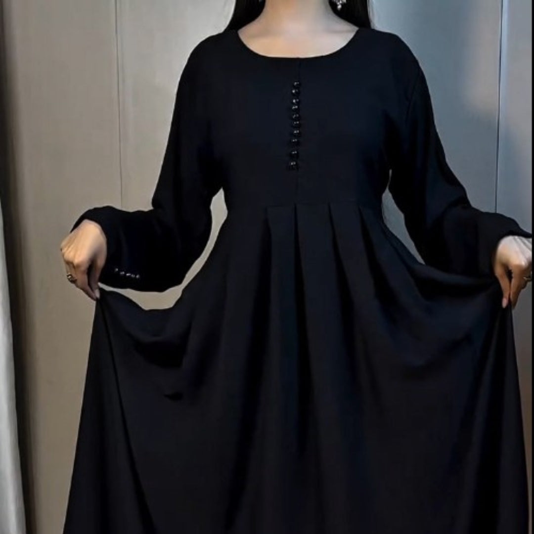 Noor-e-Mehfil Georgette Suit – 3 Piece (Black)
