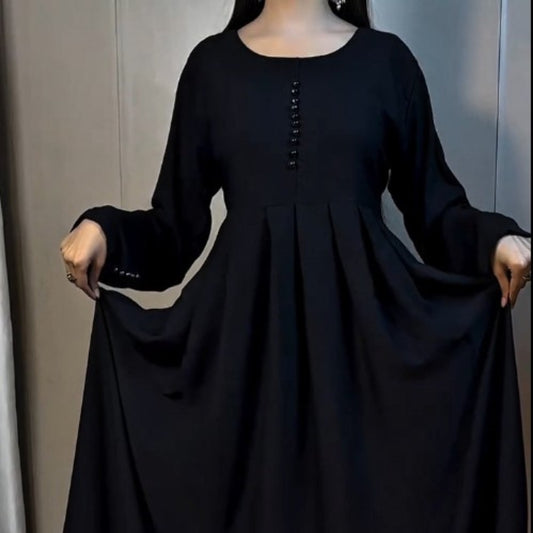 Noor-e-Mehfil Georgette Suit – 3 Piece (Black)